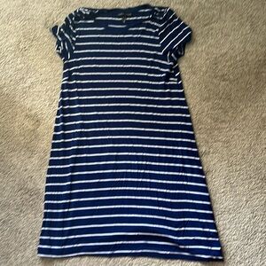 Striped t shirt dress from Addition Elle